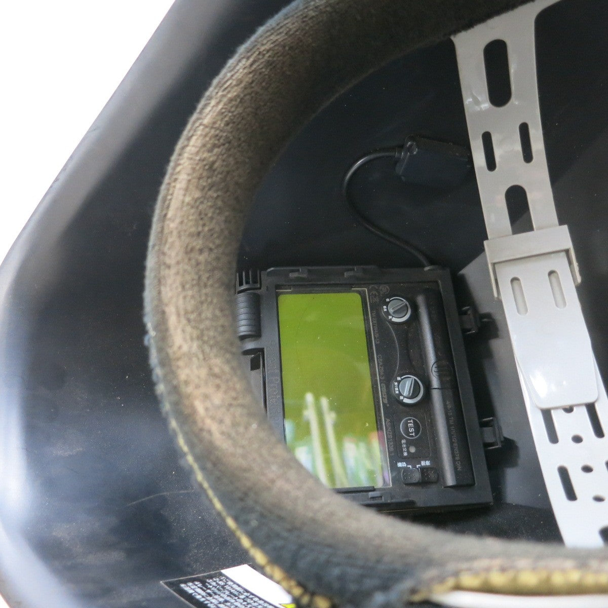 [送料無料] ◆SUZUKID スズキッド Eyeborg 液晶式自動遮光溶接面 溶接 用 ヘルメット マスク アイボーグ 現状品◆