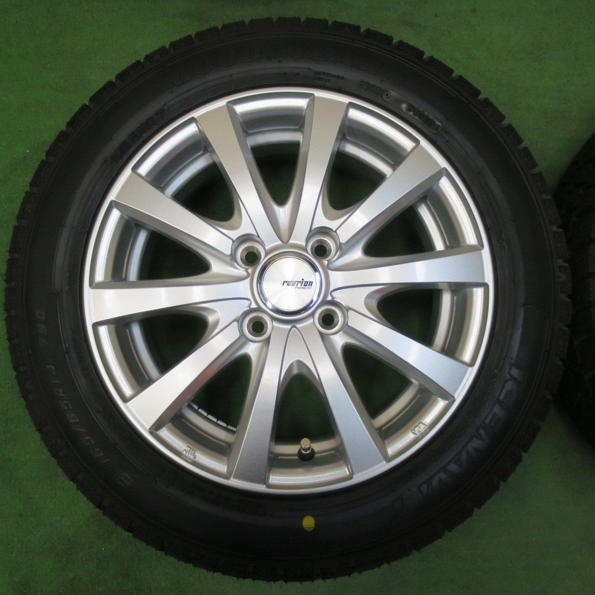 未使用！22年★スタッドレス 165/65R14 グッドイヤー アイスナビ7 ravrion RS01 ラブリオン 14インチ PCD100/4H★5011514イス
