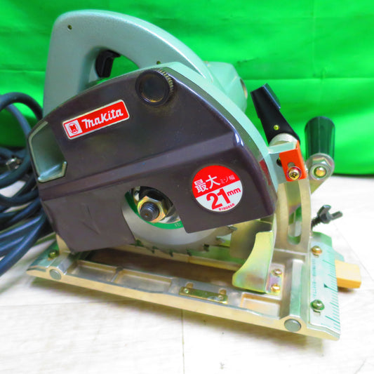 [送料無料] ☆makita マキタ 小型 ミゾキリ 3003A 工具 工事 大工 道具 ツール ブレーキ付 電動 溝キリ DIY カッター☆