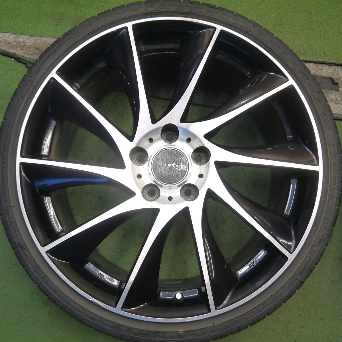 4本価格！23年◎Anhelo corazon 225/35R19 トライアングル SPORTEX TSH11 アネーロ コラソン 19インチ PCD114.3/5H◎6090404Hノ