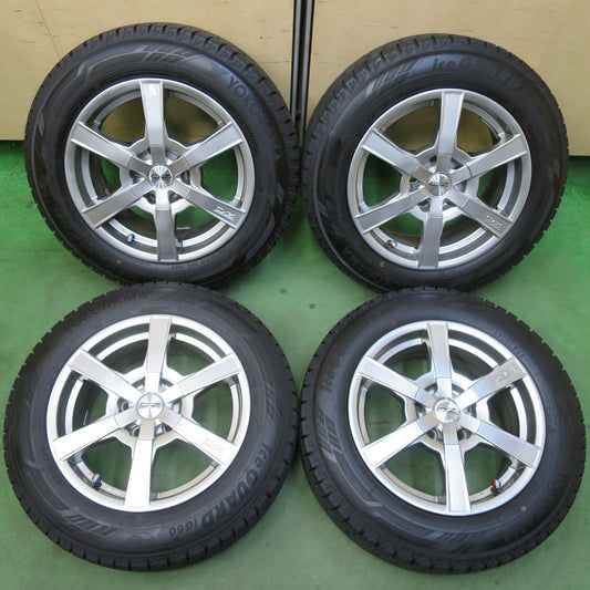 バリ溝！22年！9.5分★O・Z Gemini 195/65R16 スタッドレス ヨコハマ アイスガード iG60 OZ ジェミニ 16インチ PCD114.3/5H★5122702イス