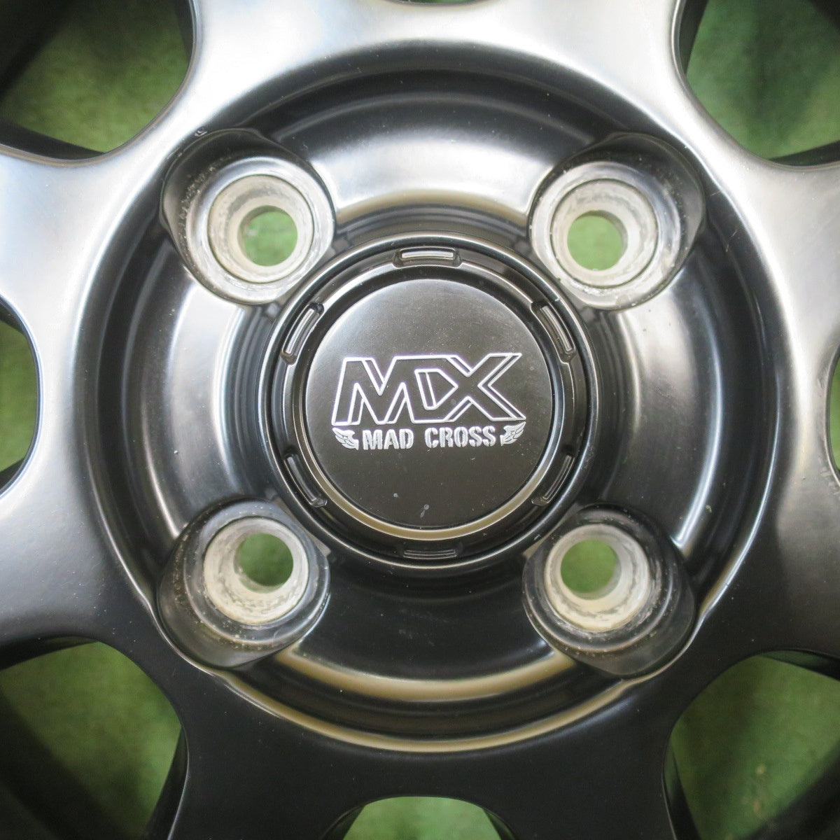バリ溝！25年！キレイ！9.5分以上★165/65R15 トーヨー オープンカントリー R/T MX MAD CROSS マッドクロス 15インチ ソリオ タフト ハスラー 等 PCD100/4H★6032501NJノ