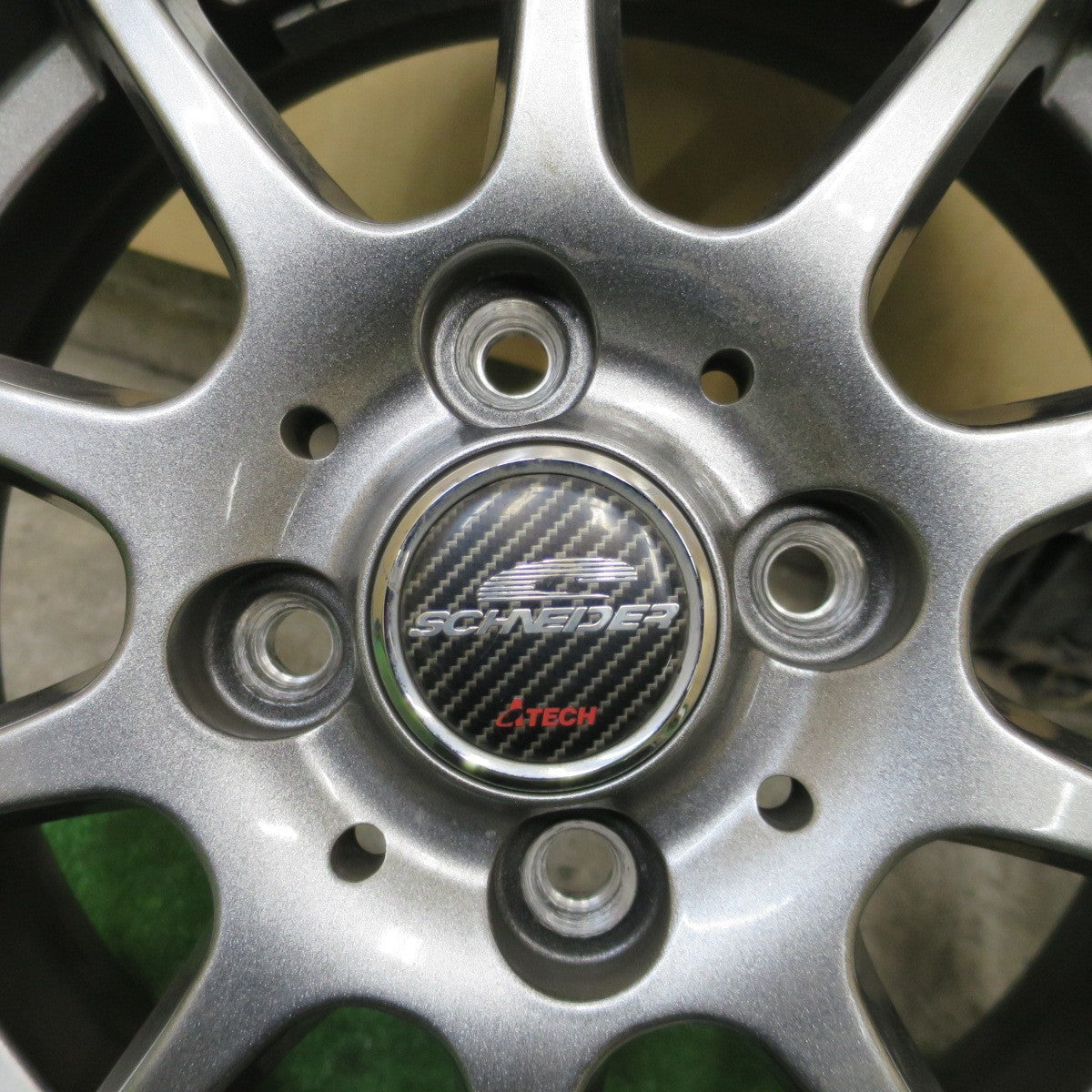 キレイ★SCHNEIDER ATECH 14インチ ホイール シュナイダー エーテック 14×4.5J PCD100/4H★6030905NGホ