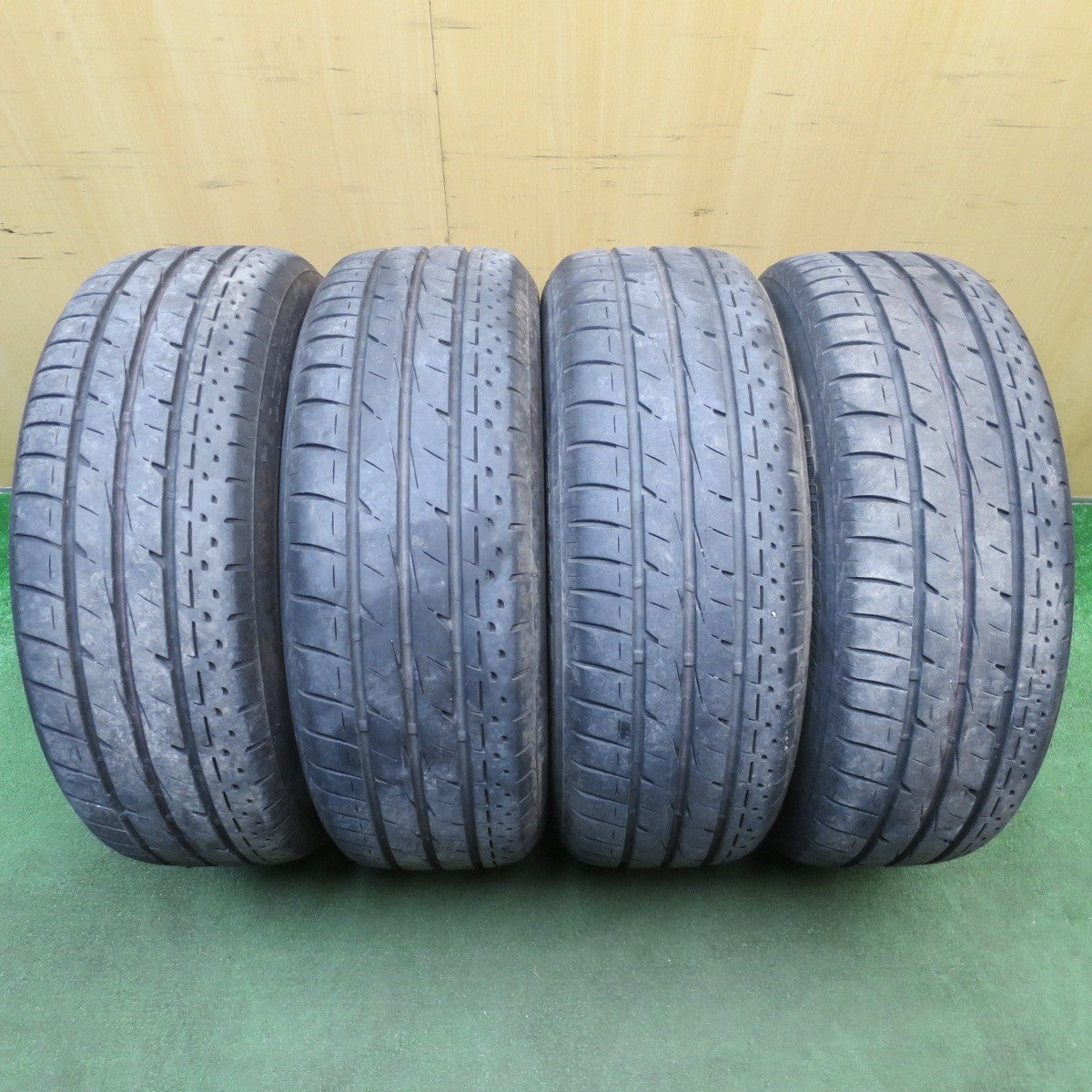 バリ溝！9分★トヨタ 30系 エスティマ 純正 215/60R16 ブリヂストン LUFT RV2 16インチ PCD114.3/5H★6032408NJノ