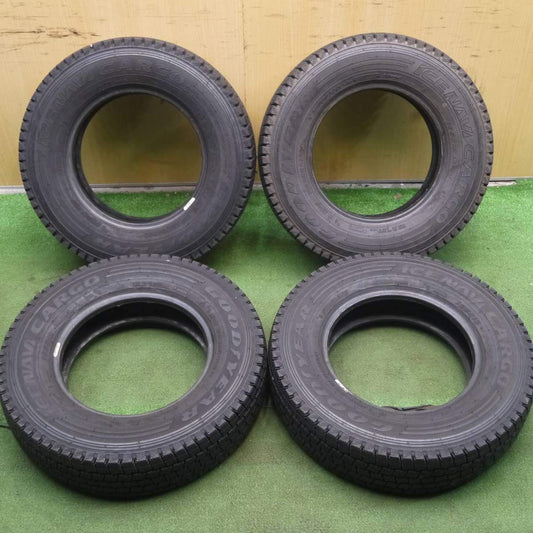 バリ溝！9.5分★スタッドレス 165R13 6PR グッドイヤー アイスナビ カーゴ タイヤ 13インチ 小型 トラック 等★062111クスタ