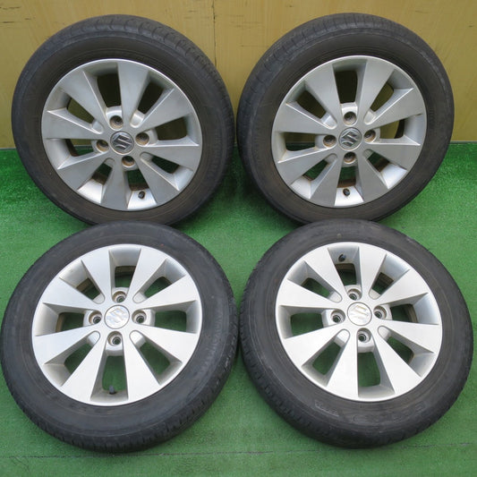 4本価格★スズキ MH23S ワゴンR 純正 155/65R14 ヨコハマ エコス ES31 14インチ PCD100/4H★6022508NJノ
