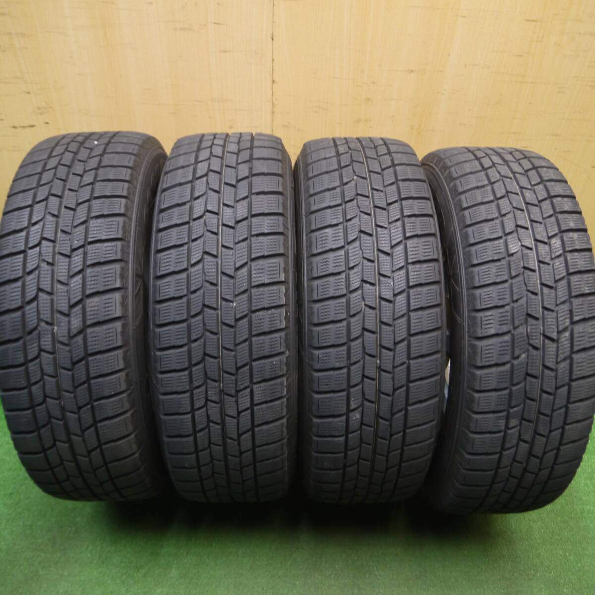 キレイ★スタッドレス 195/65R15 グッドイヤー アイスナビ6 ravrion RS01 ラブリオン 15インチ PCD114.3/5H★5010805Hス