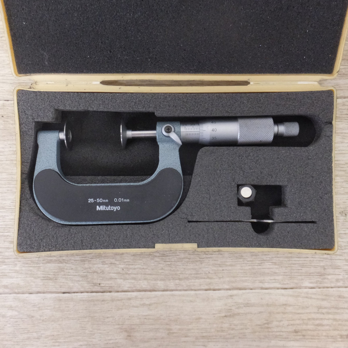 ★ミツトヨ Mitutoyo 歯厚マイクロメータ 123-102 GMA-50 25-50mm 0.01mm★ [送料無料]