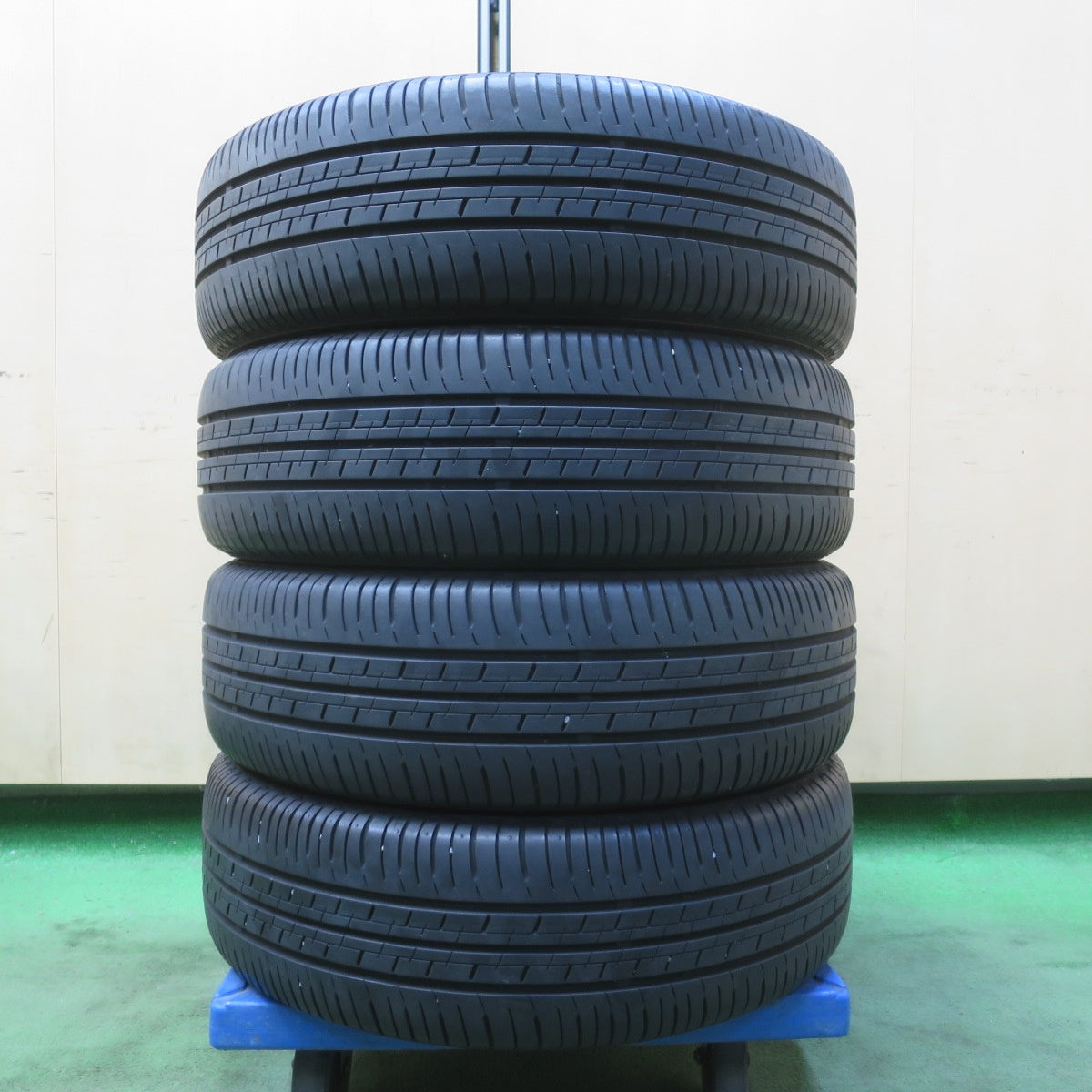 美品★スズキ MK53S スペーシア カスタム 純正 165/55R15 ブリヂストン エコピア EP150 15インチ PCD100/4H★6022309イノ