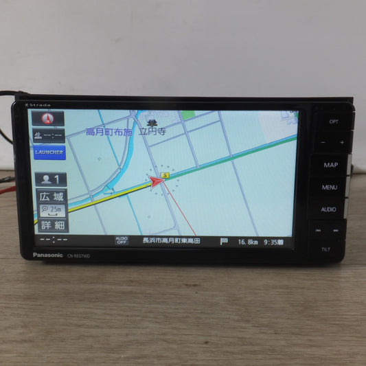 [送料無料] ★パナソニック Panasonic SDカーナビステーション Strada CN-RE07WD(2)★