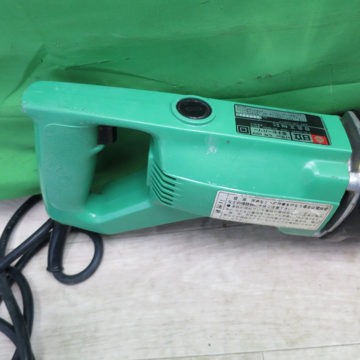 [送料無料] ☆HITACHI 日立工機 電子セーバソー CR10V 115mm 替刃 電動ノコギリ 切断機 DIY 電動 工具 大工 道具☆