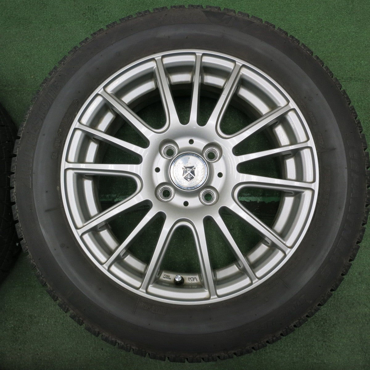 *送料無料* 4本価格★スタッドレス 175/65R15 ブリヂストン アイスパートナー2 GMach 15インチ PCD100/4H★4051503NJス