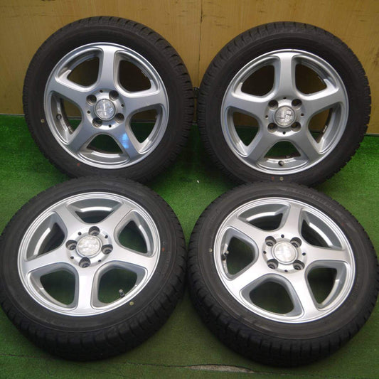 バリ溝！21年！キレイ！9分★スタッドレス 165/55R14 ヨコハマ アイスガード iG60 SIBILLA GX シビラ ワゴンR タント スペーシア 等 軽自動車 PCD100/4H★5021704Hス