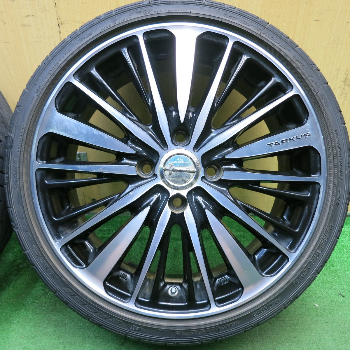 4本価格★632 LOXARNY TARKUS BADX 165/45R16 グッドイヤー イーグル LS2000 ロクサーニ タルカス 軽自動車 軽サイズ PCD100/4H★5081303AKノ