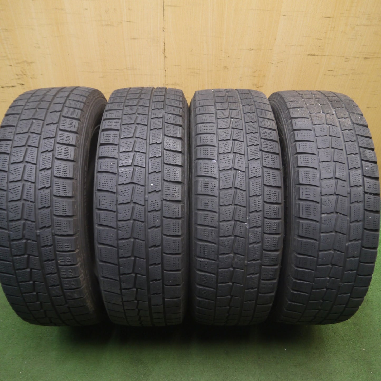 *送料無料* 4本価格★スズキ スイフト スポーツ 純正 205/60R16 スタッドレス ダンロップ ウインターマックス WM01 PCD114.3/5H★4072205Hス