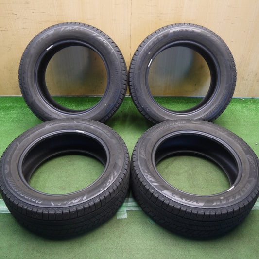 バリ溝！22年！9分◎スタッドレス 205/55R16 ブリヂストン ブリザック VRX3 タイヤ 16インチ ステップワゴン ノア ヴォクシー 86 プリウス BRZ 等◎6100206Hスタ