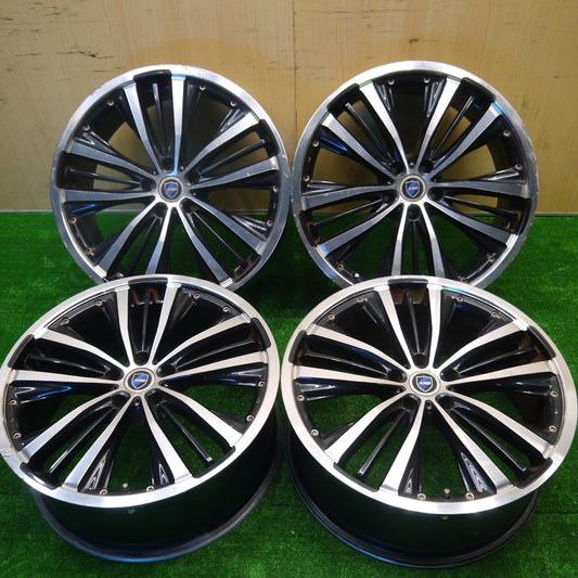 4本価格★AMD AUTO MANIAC DESIGN 20インチ ホイール 20×8J PCD114.3/5H★5100806Hホ