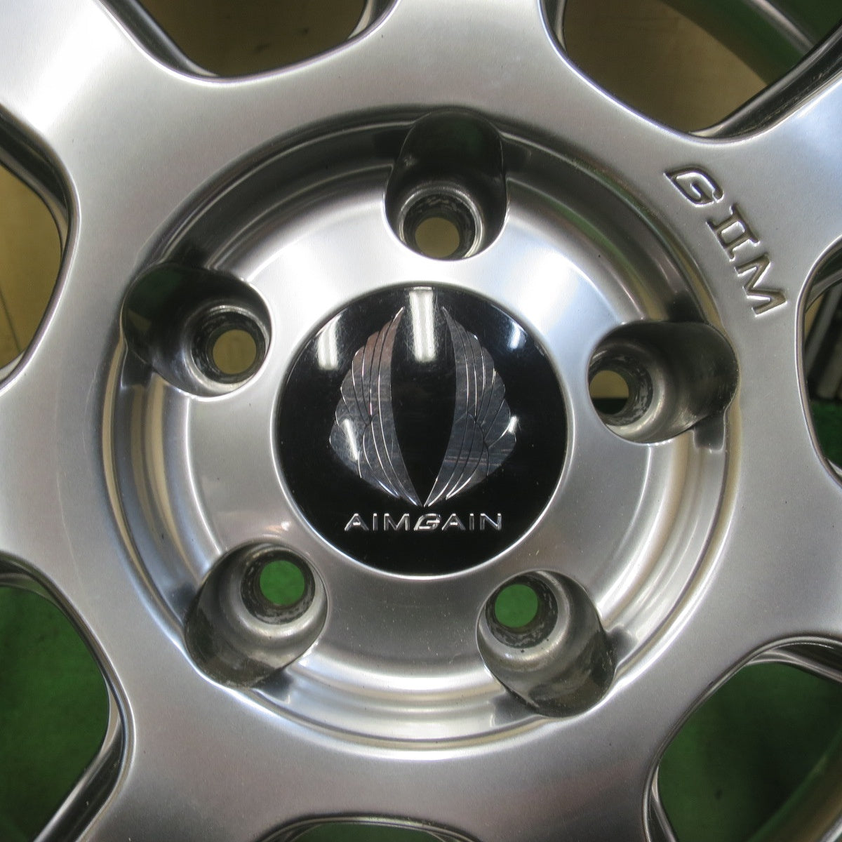 バリ溝！キレイ！9.5分★AIMGAIN G2M-SR 245/35R20 グッドイヤー イーグル LS EXE エイムゲイン 20インチ PCD114.3/5H★6042102イノ