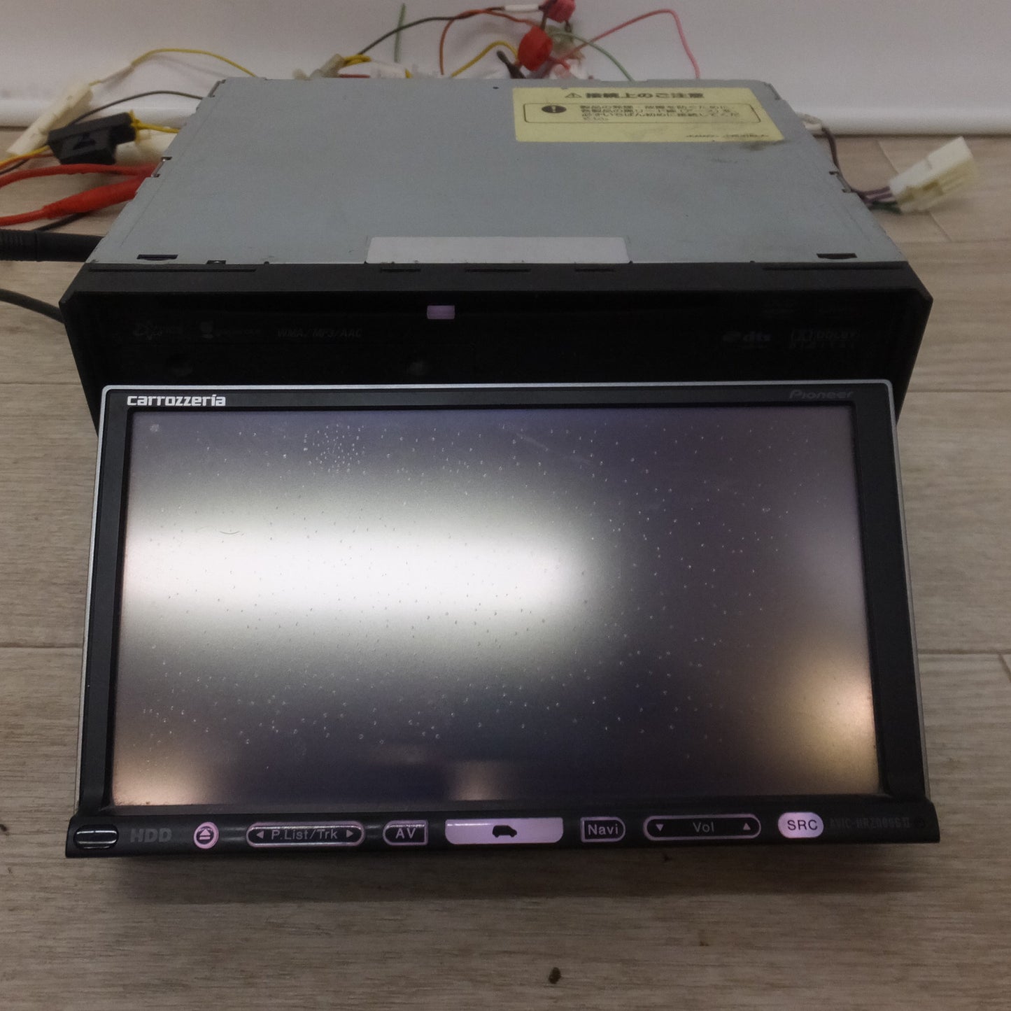 [送料無料] 現状品★カロッツェリア carrozzeria AV一体型HDDナビゲーション 楽ナビ AVIC-HRZ009GII[37]★