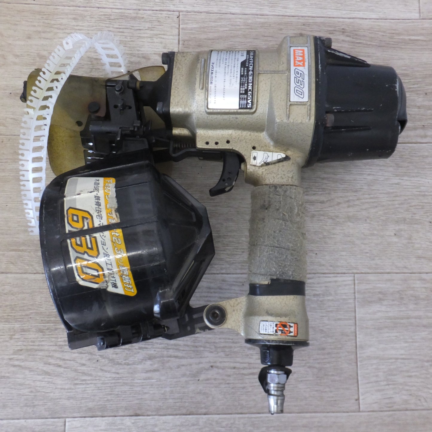 [送料無料] ジャンク★マックス MAX 釘打機 常圧コイルネイラ CN-630/NC65V5★
