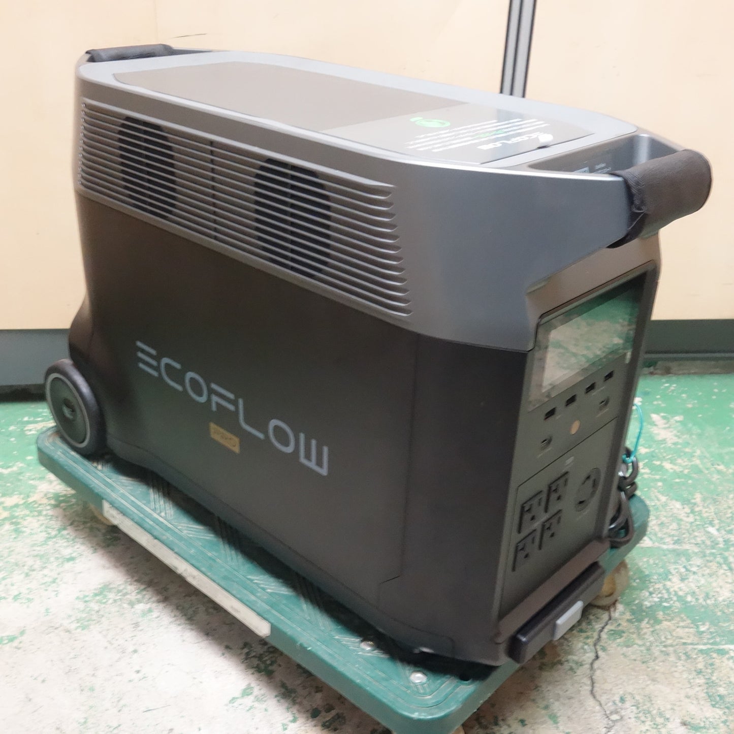 [送料無料] キレイ！付属品付き☆エコフロー ECO FLOW ポータブル 電源  デルタ プロ DELTA PRO 大容量 3,600Wh 家庭用 蓄電池 発電機 ポータブルバッテリー 急速充電 防災☆