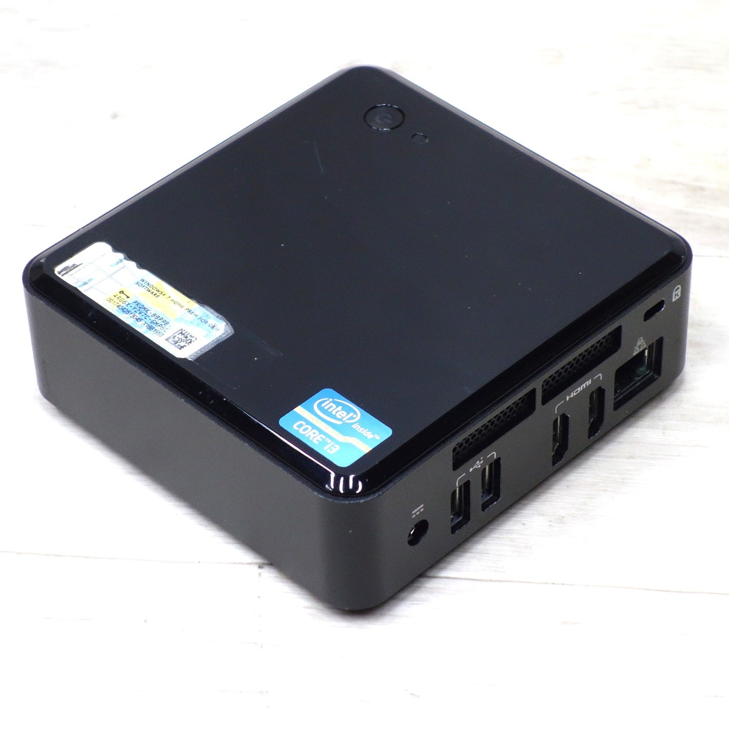 [送料無料] ◆インテル Intel NUC 小型 PC DC3217IYE 電源アダプター 付き Corei3-3217U メモリ 8GB Win10 Home 64bit ジャンク ⑤◆