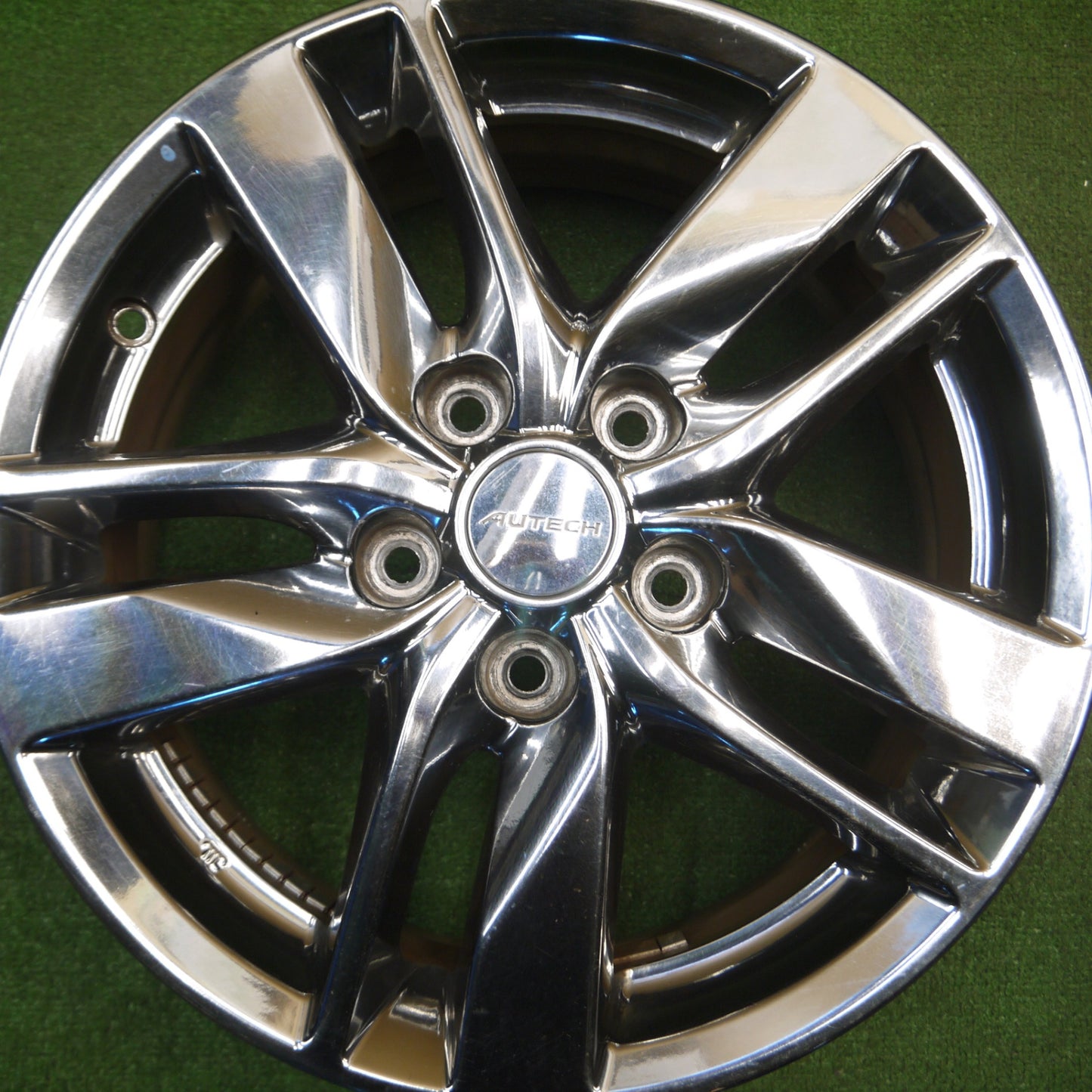 [送料無料] 4本価格★日産 C28 C27 C26 C25 セレナ 純正 AUTECH ホイール 16インチ オーテック 16×6J PCD114.3/5H★5012208Hホ