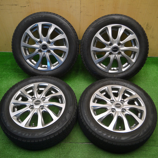[送料無料] キレイ★スタッドレス 155/65R14 ブリヂストン ブリザック VRX2 BALMINUM バルミナ 14インチ PCD100/4H★4111806Hス