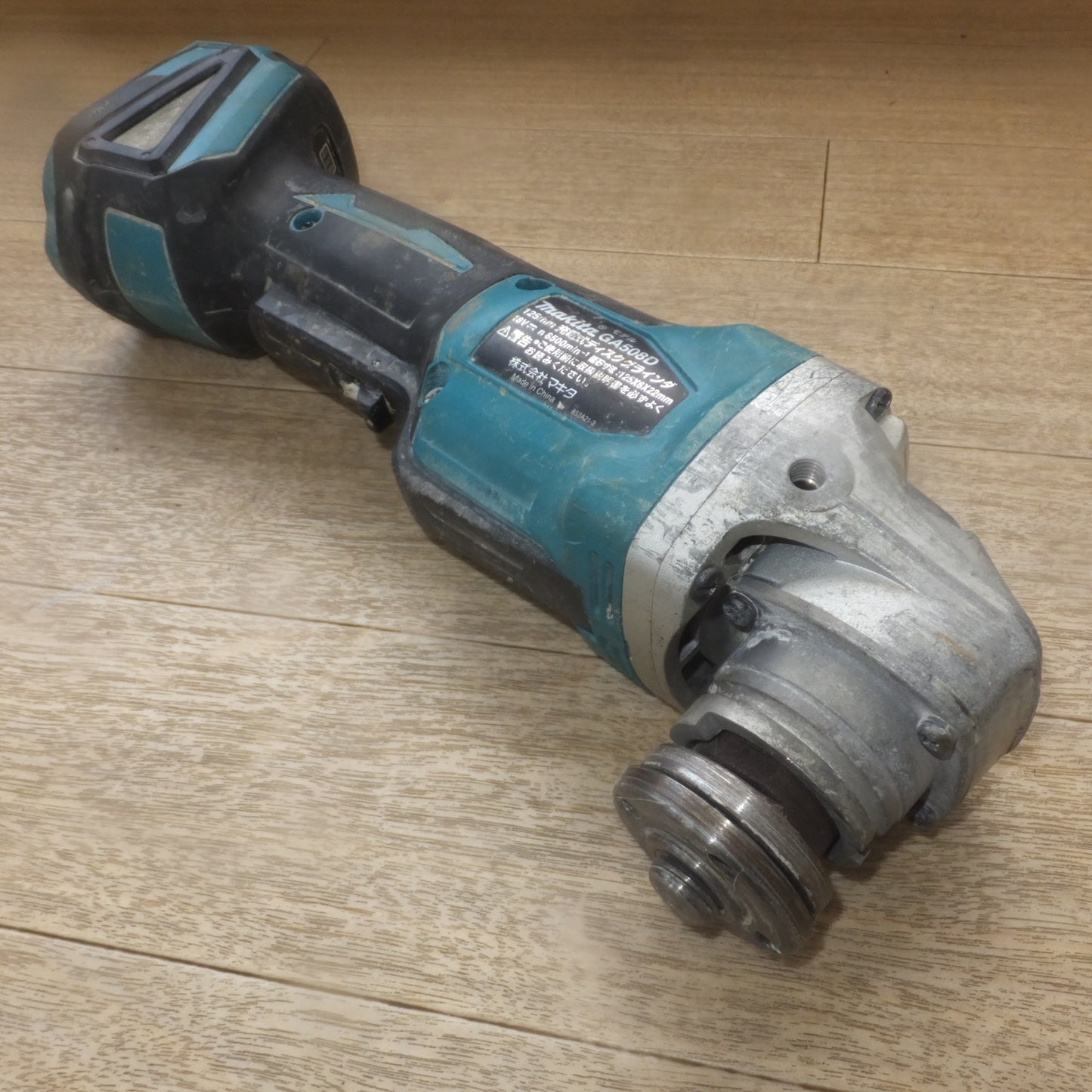 [送料無料] ジャンク★マキタ makita 125mm 充電式ディスクグラインダ GA508D 18V 本体のみ★