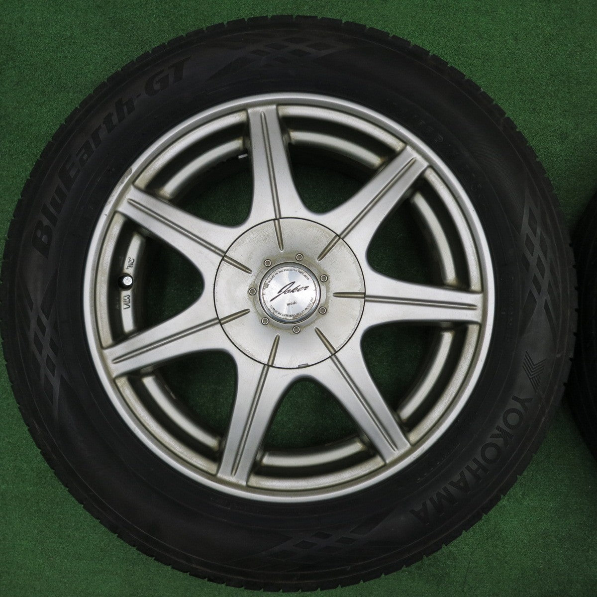 [送料無料] バリ溝！20年！9分★185/65R15 ヨコハマ BluEarth-GT JOKER ジョーカー 15インチ ブルーアースGT PCD100 114.3/4H マルチ★4103004NJノ