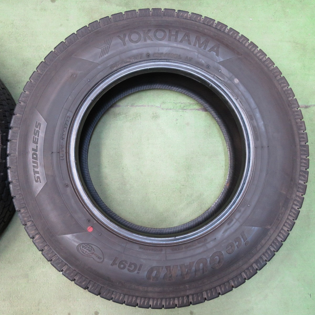 バリ溝！22年！9分★スタッドレス 195/80R15 107/105L ヨコハマ アイスガード iG91 タイヤ 15インチ ハイエース キャラバン 等★6010706イスタ