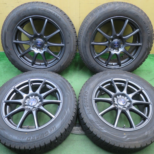 バリ溝！24年！キレイ！9.5分★スタッドレス 215/60R17 ヨコハマ アイスガード iG60 VELVA CHARGE ヴェルヴァ 17インチ PCD114.3/5H★5092903NJス