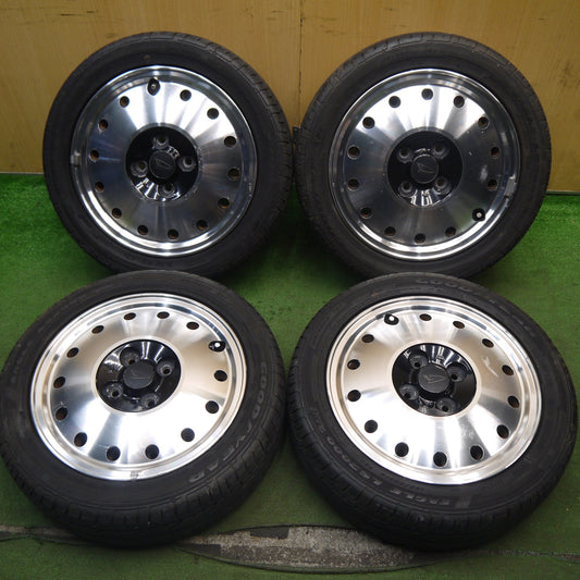バリ溝！21年！9.5分★ダイハツ L750S ネイキッド 純正 165/55R14 グッドイヤー イーグル LS2000 hybrid2 14インチ PCD100/4H★5080103Hノ