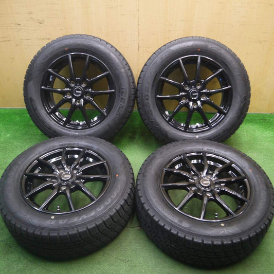 バリ溝！キレイ！9.5分以上★スタッドレス 195/65R15 グッドイヤー アイスナビ6 G.speed Gスピード 15インチ PCD114.3/5H★5021907Hス