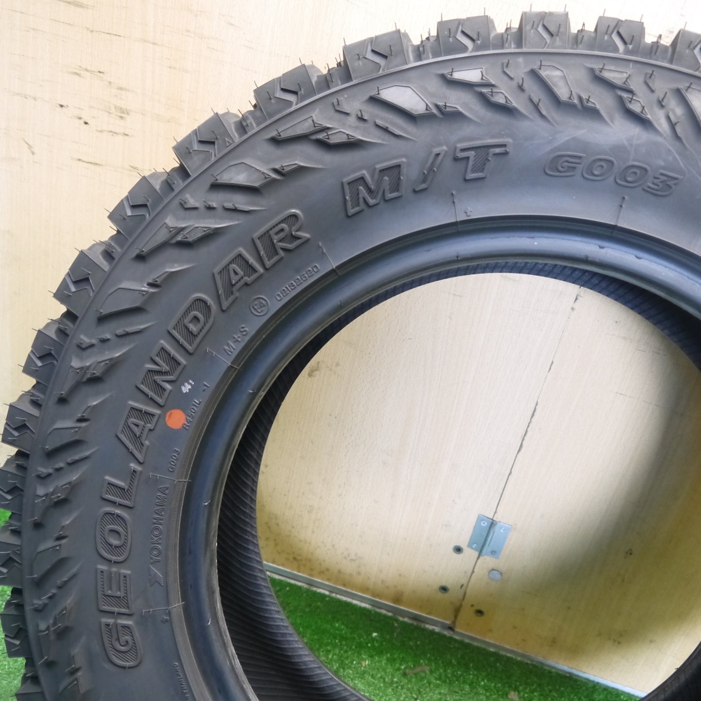 未使用！23年！1本★225/70R16 ヨコハマ ジオランダー M/T G003 タイヤ 16インチ デリカ D:5 エクストレイル リフトアップ ジムニー 等★6061905Hノタ