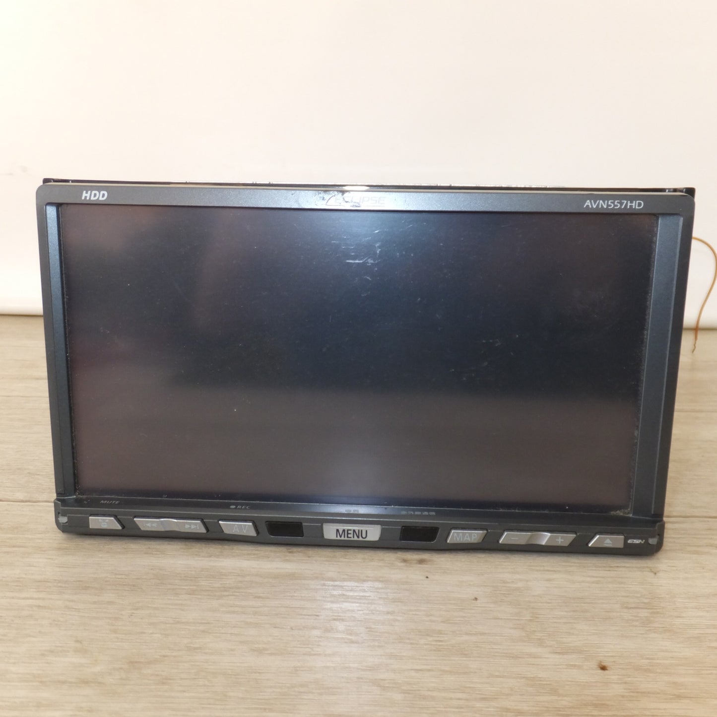 [送料無料] 現状品★イクリプス ECLIPSE HDDナビゲーション AVN557HD[5]★