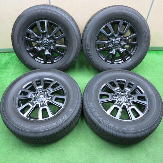 [送料無料] 新車外し！24年★トヨタ ランクル 250 VX 純正 265/65R18 ダンロップ AT23 グラントレック 18インチ PCD139.7/6H★4112909HAノ
