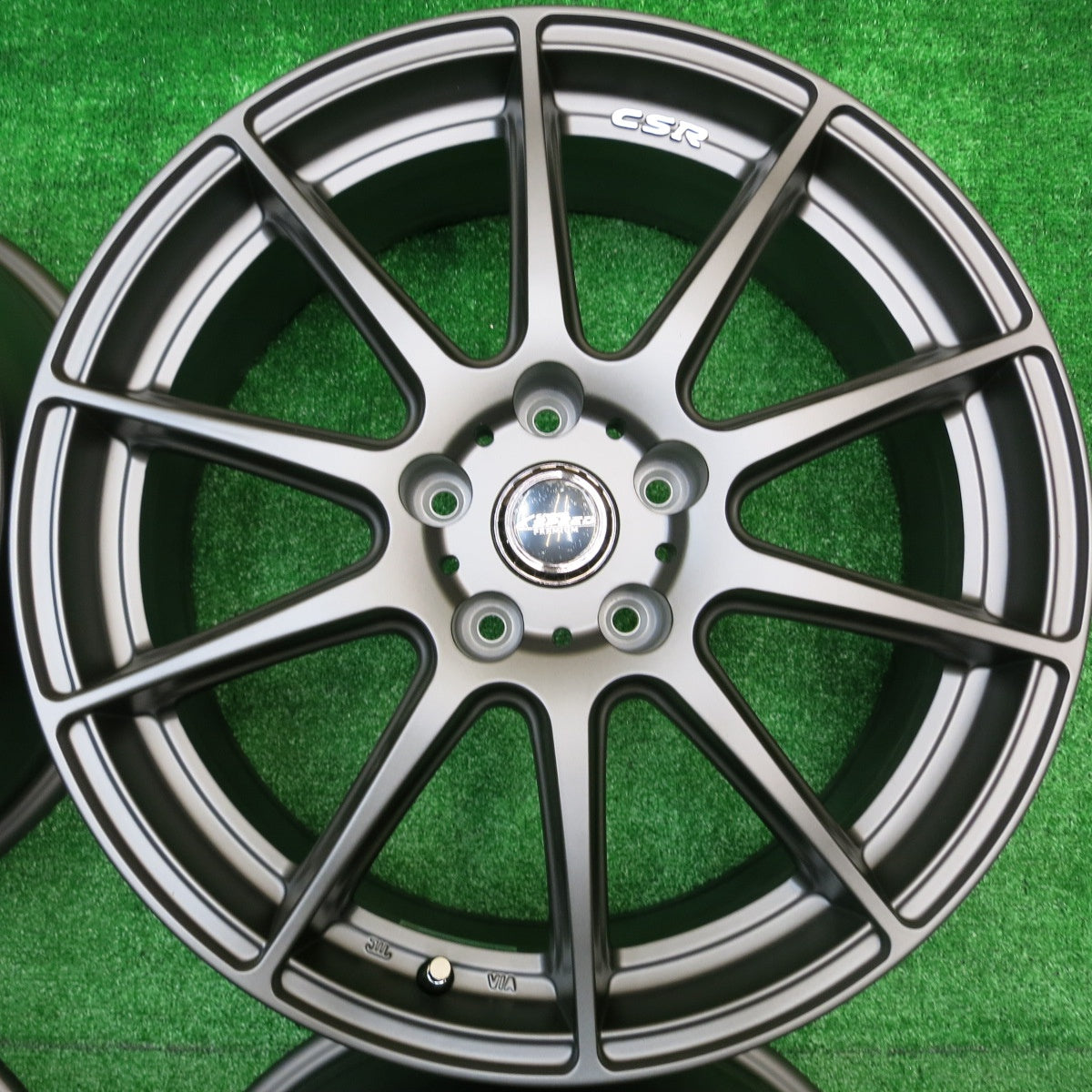 キレイ★X CROSS SPEED PREMIUM CSR 18インチ ホイール クロススピード プレミアム 18×7J PCD114.3/5H★5100908HAホ