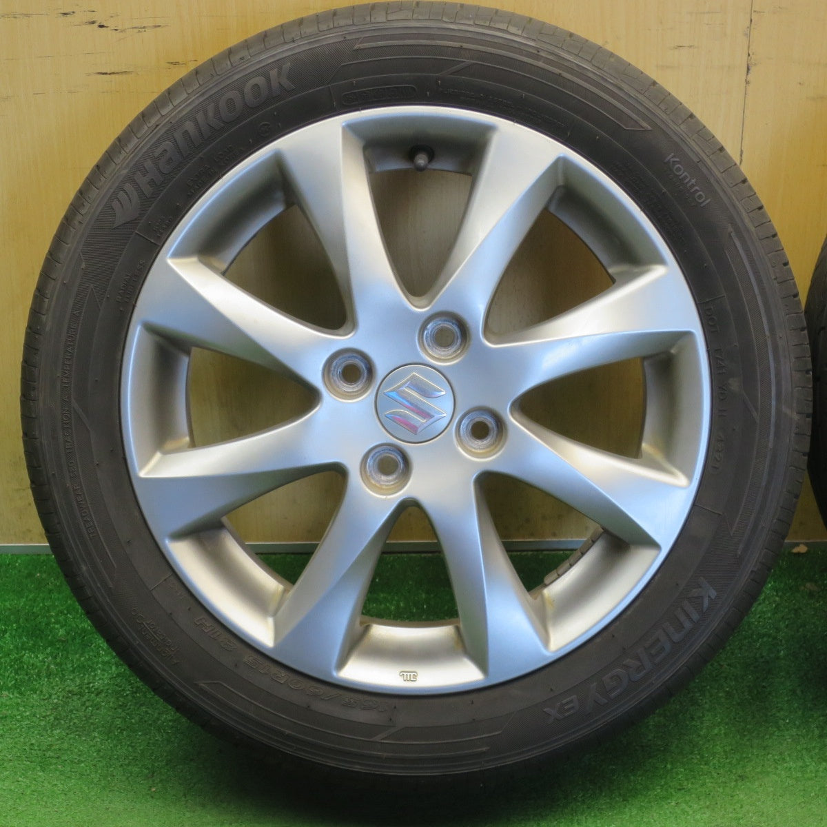 4本価格★スズキ MA15S ソリオ 純正 165/60R15 ハンコック キナジー EX 15インチ PCD100/4H★6051004NJノ