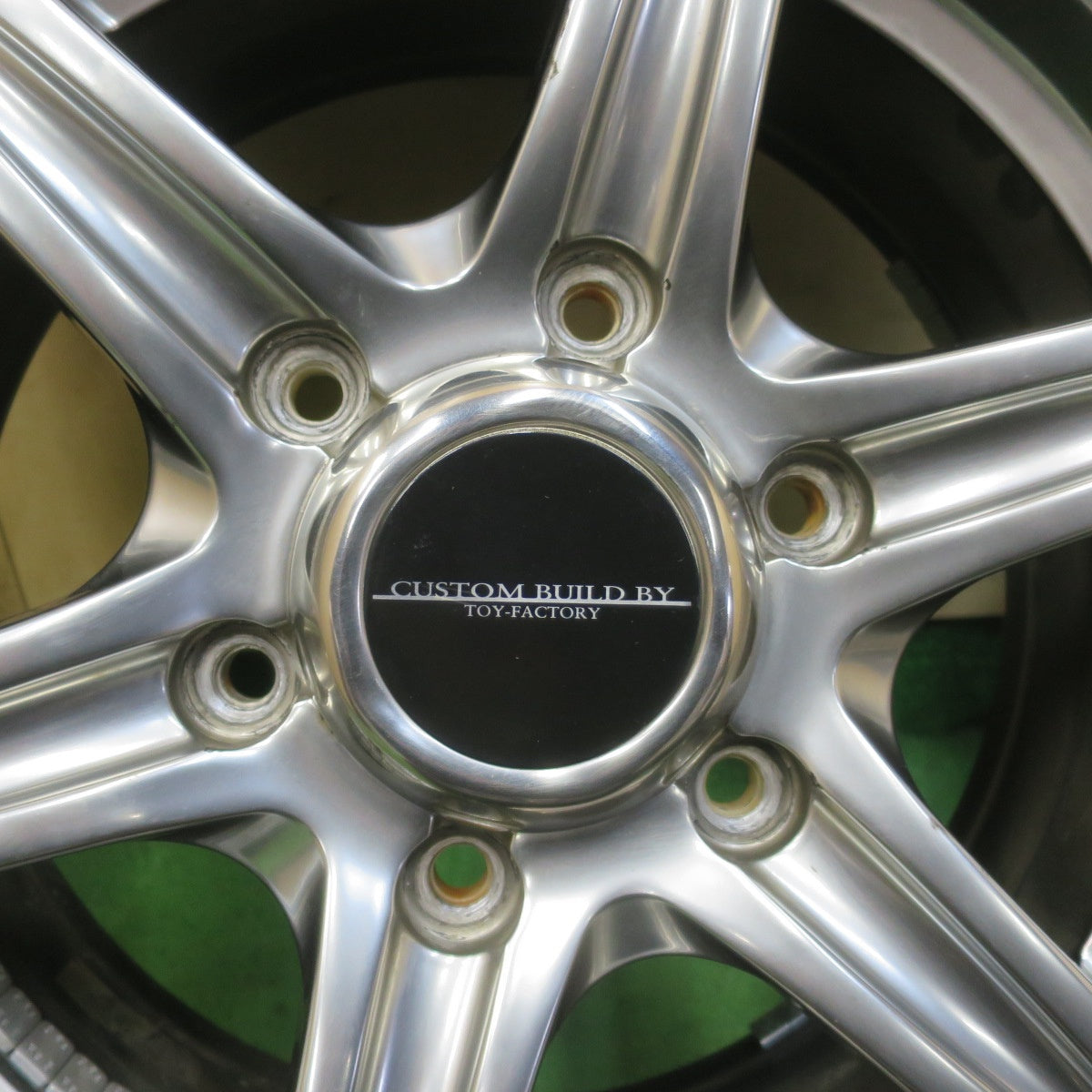 キレイ！22年★195/80R15 107/105N ブリヂストン エコピア RD613 CUSTOM BUILD BY TOY-FACTORY 15インチ PCD139.7/6H★6020408イノ