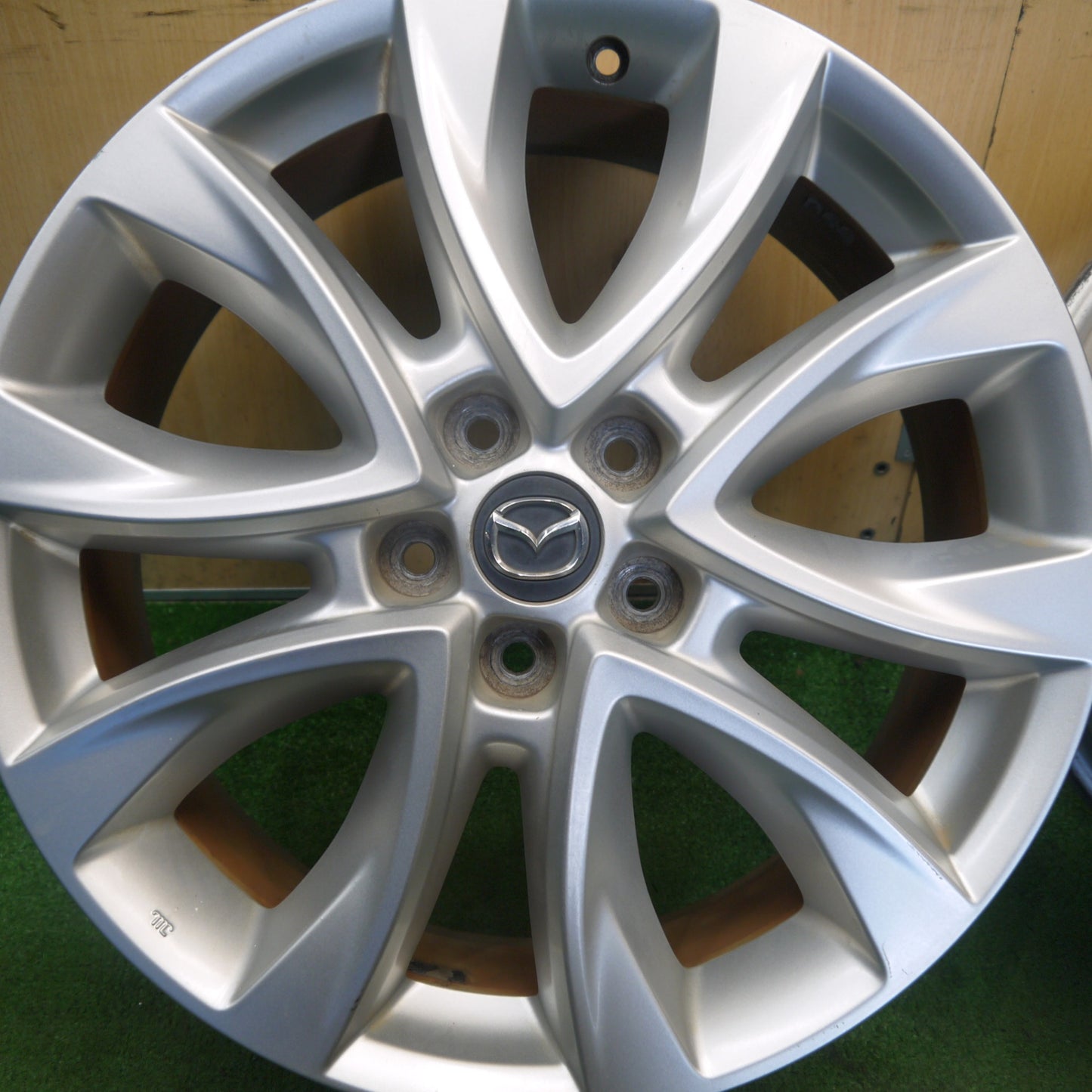 4本価格★マツダ CX-5 純正 ホイール 19インチ 19×7J CX5 PCD114.3/5H★6060508Hホ