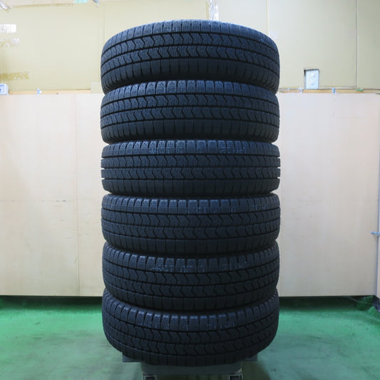 未使用！25年！6本★トラック タイヤ 205/70R16 111/109N スタッドレス ブリヂストン ブリザック W989 16インチ★5092405イスタ
