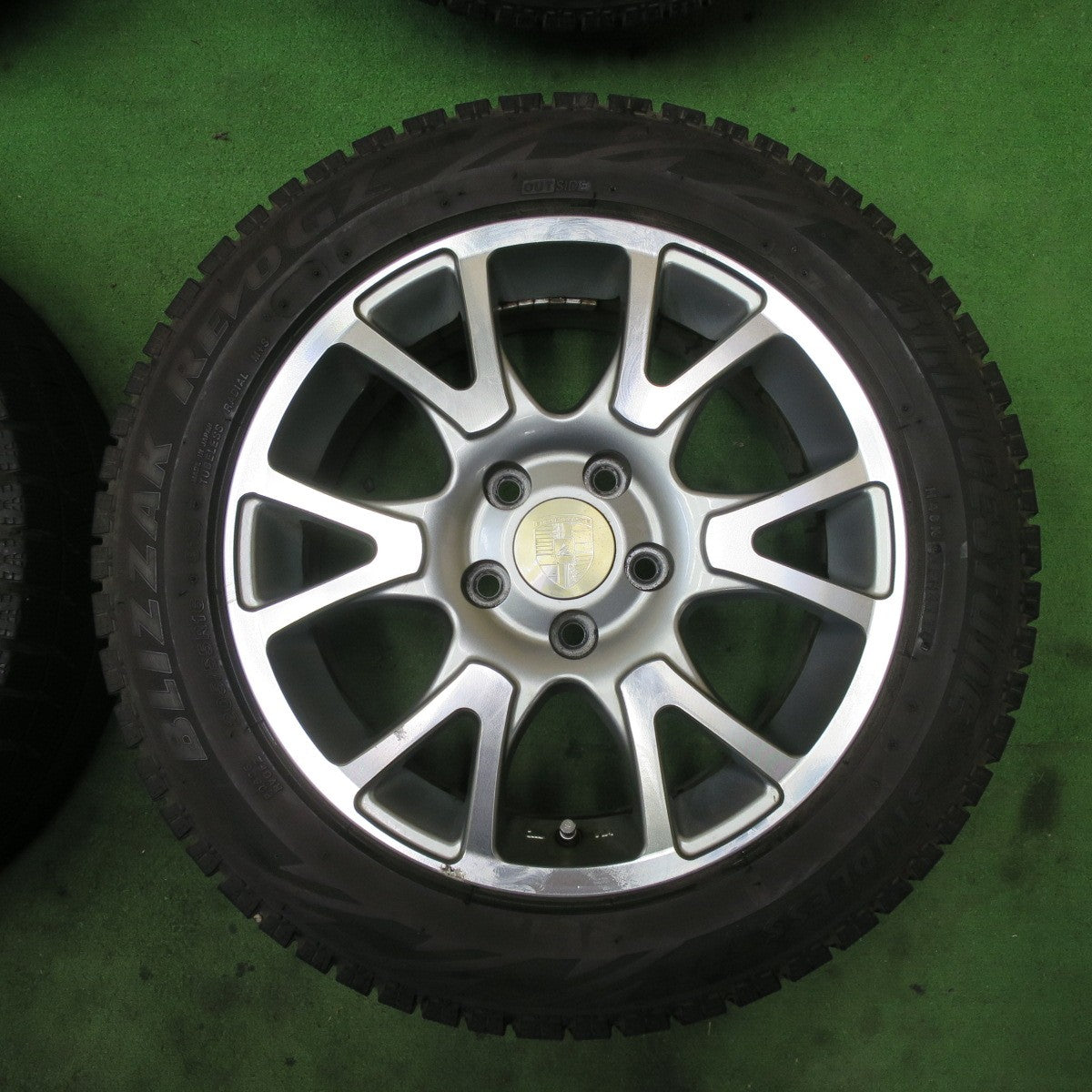 4本価格★ワーゲン 等 ENCO EXCLUSIVE ERZ 205/55R16 スタッドレス ブリヂストン ブリザック REVO GZ エンコ エクスクルーシヴ エルツ PCD112/5H★5090103TTス