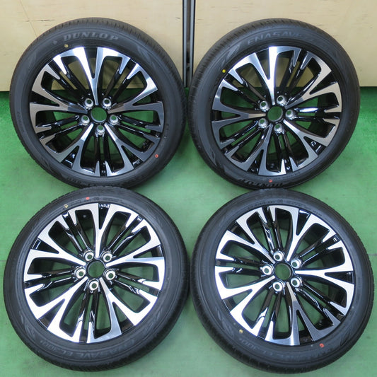 [送料無料] 新車外し！24年★トヨタ ヤリス クロス ハイブリッド Z 純正 215/50R18 ダンロップ エナセーブ EC300+ 18インチ PCD114.3/5H★5032002イノ