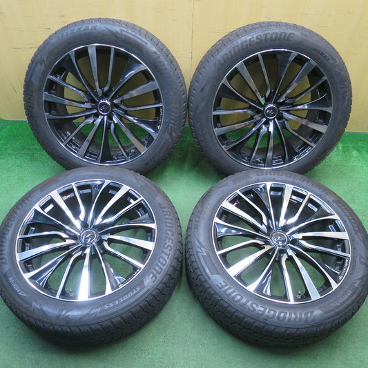 キレイ★LEONIS VT 235/55R20 スタッドレス ブリヂストン ブリザック DM-V3 レオニス 20インチ PCD114.3/5H★6020905NJス