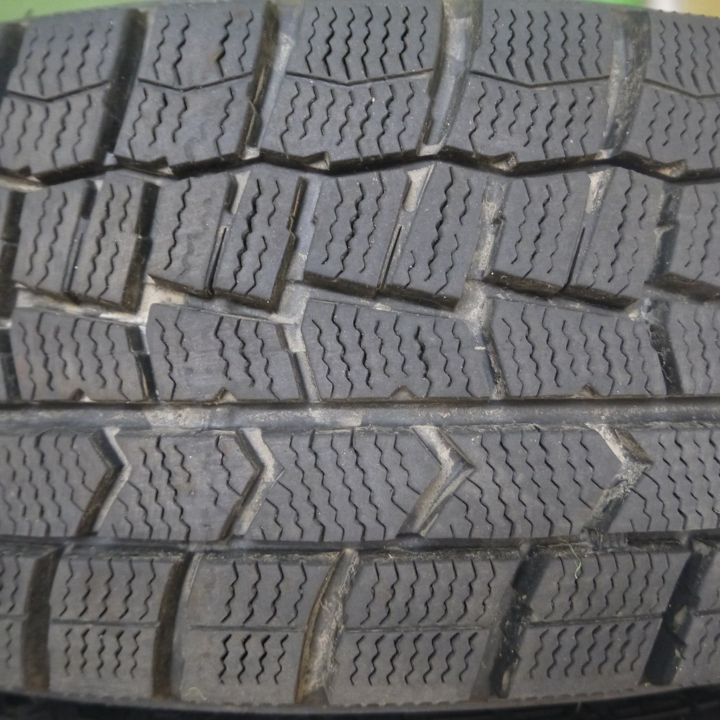*送料無料* バリ溝！22年！キレイ！9.5分★スタッドレス 175/65R15 ダンロップ ウインターマックス WM02 SPORT DAISY 15インチ PCD100/4H★4061702Hス