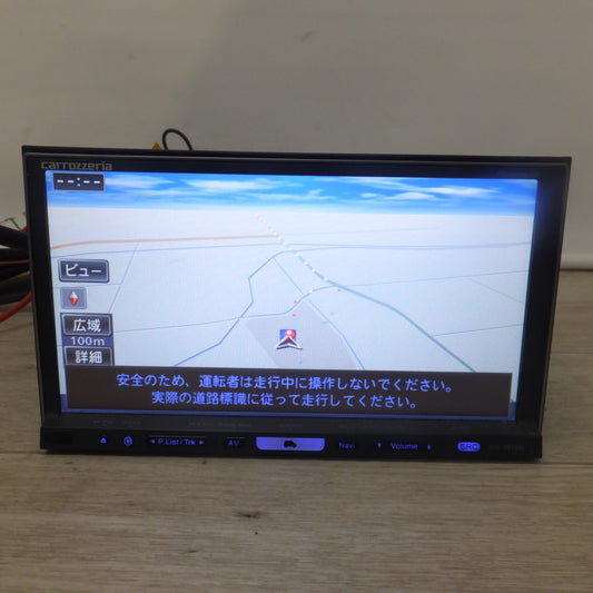 [送料無料] ジャンク★カロッツェリア carrozzeria AV一体型HDDナビゲーション 楽ナビ AVIC-HRZ099(86★