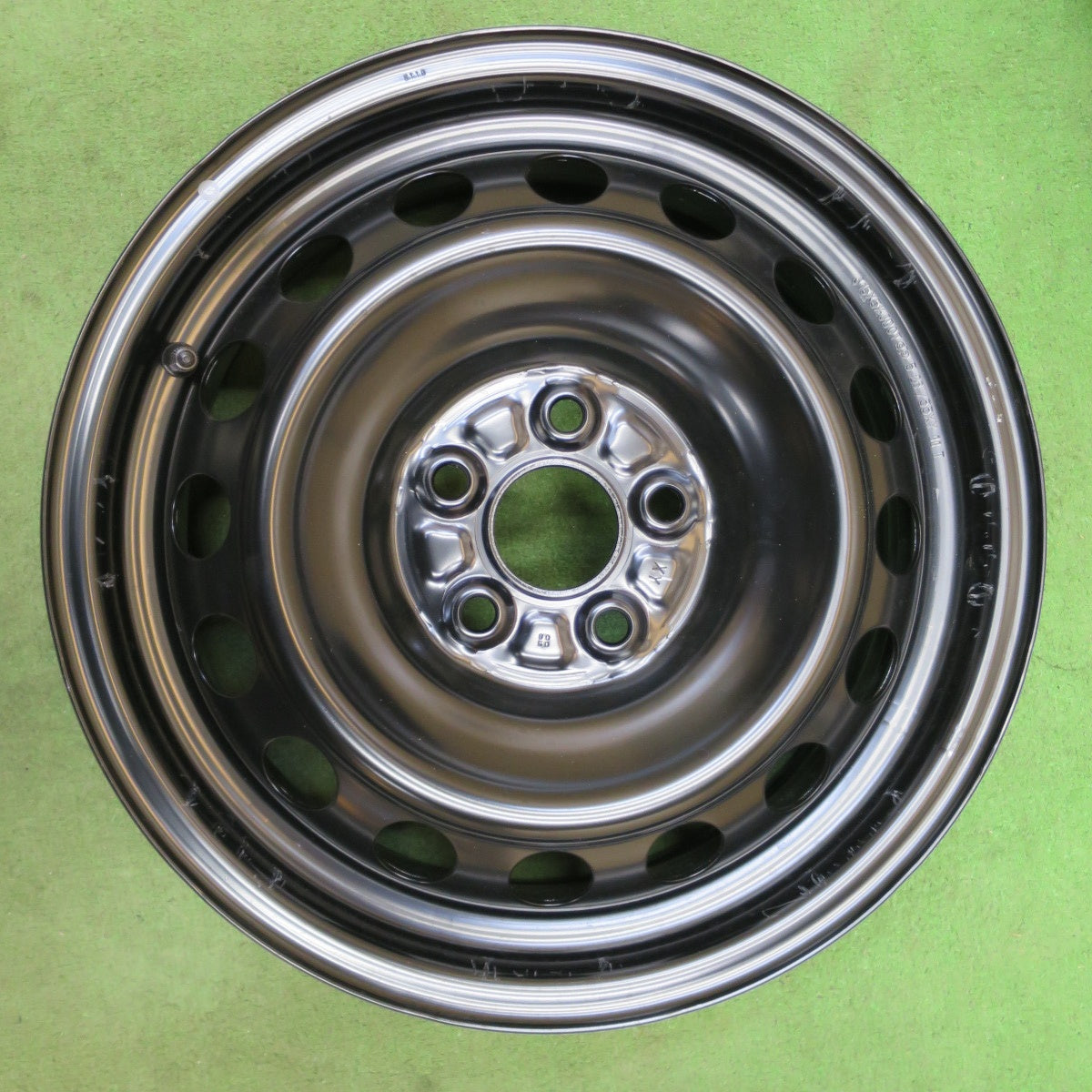 新車外し★トヨタ 10系 シエンタ Zグレード 純正 スチール ホイール 15インチ 15×5.5J PCD100/5H★6061202NGホ