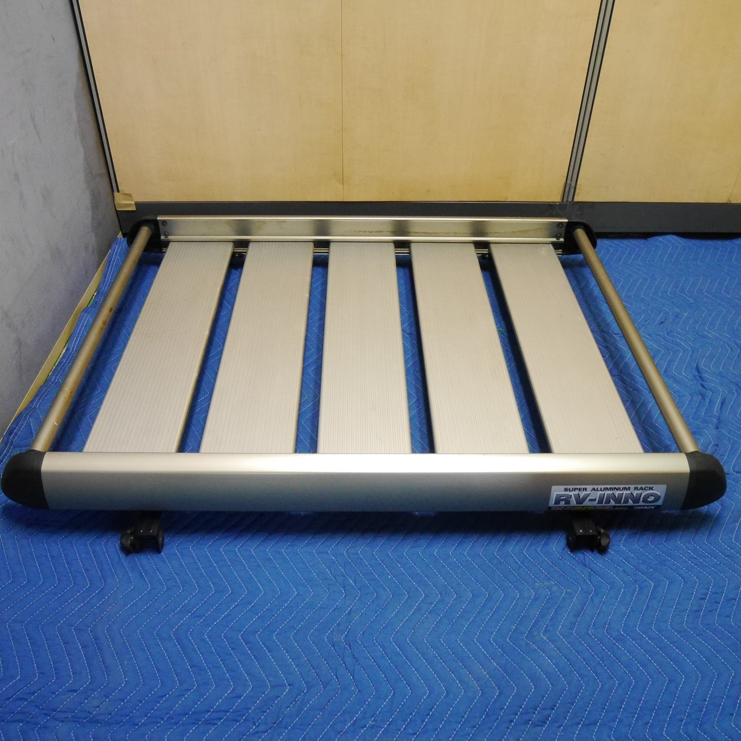 【岐阜発 直接引取限定】☆CARMATE RV-INNO ルーフ ラック 三菱 デリカ スペース ギア 等に SUPER ALUMINUM RACK カーメイト キャリア☆