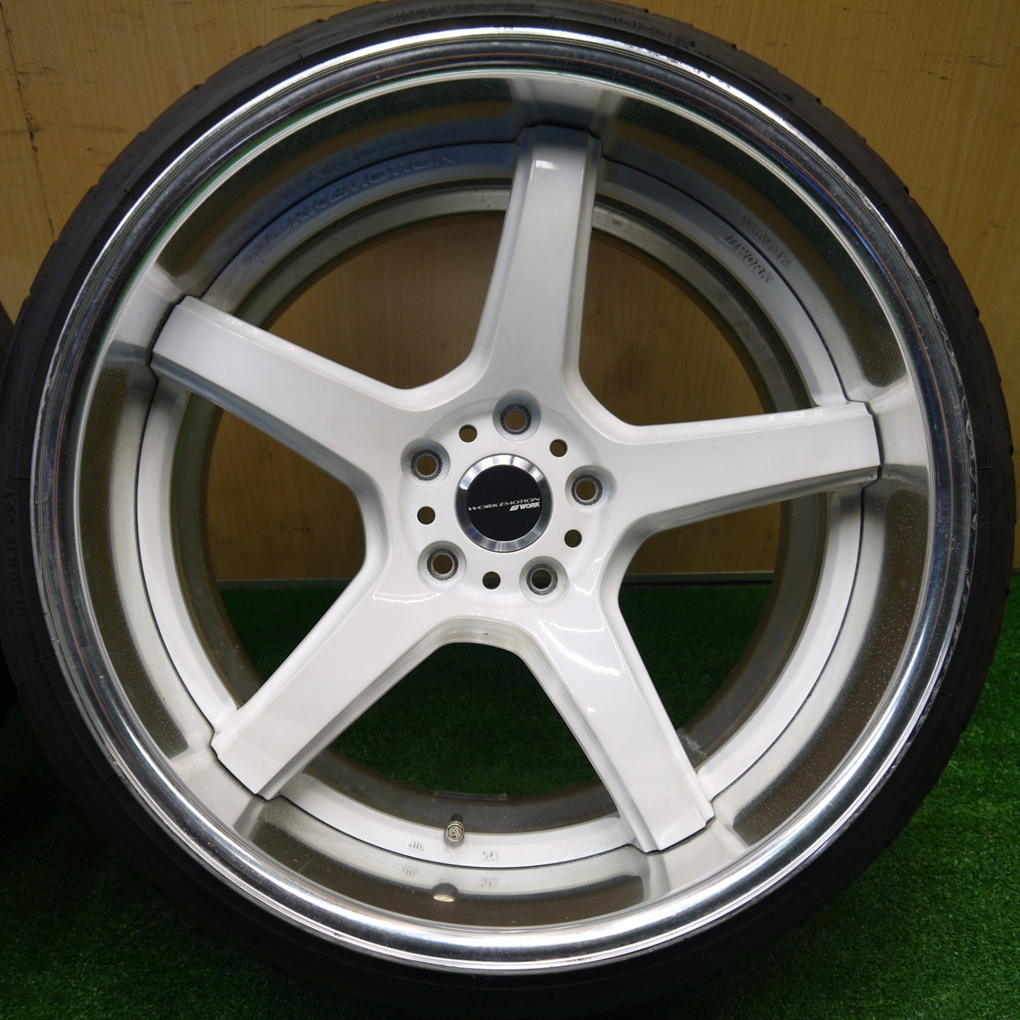 バリ溝！8.5分★WORK EMOTION T5R2P 215/35R19 225/35R19 ニットー NT555 G2 ワーク エモーション 19インチ PCD114.3/5H★5102006Hノ